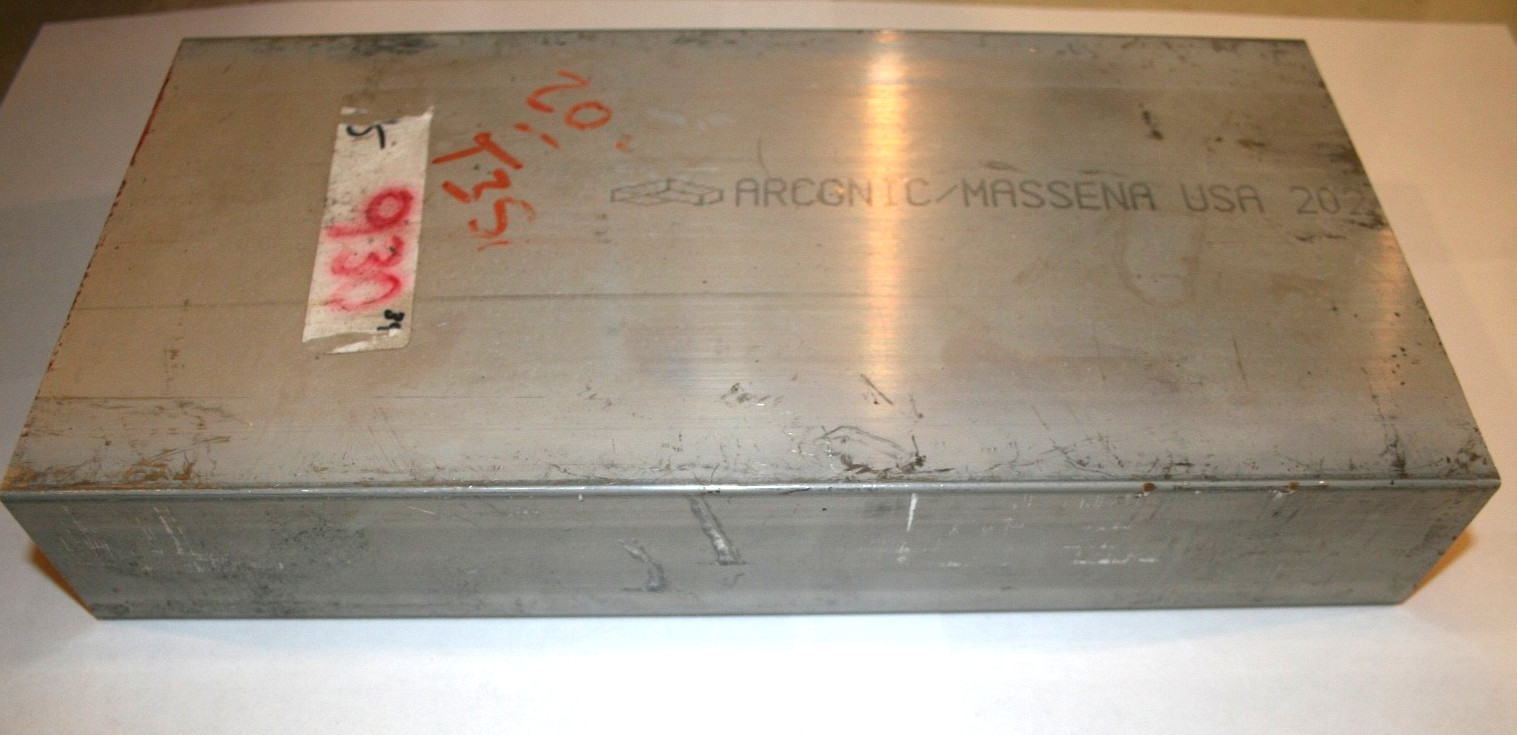 2024 aluminum 12″x2″x6″ rectangle bar stock