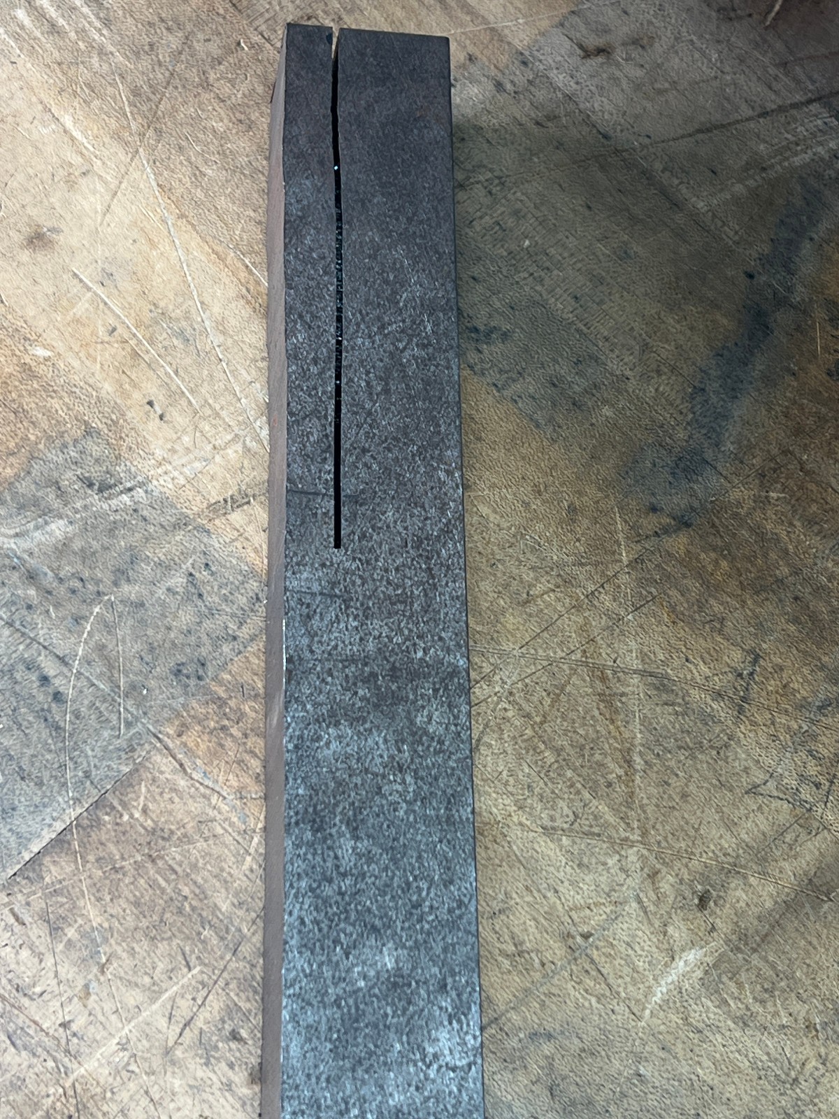4140 Tool Steel flat bar stock square (cut into) 21 7/8 x 1 5/16 x 1 1/4