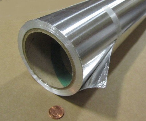 1100 Aluminum Foil (O) .003″ Thick x 48″ Wide x 100 Feet Long Roll