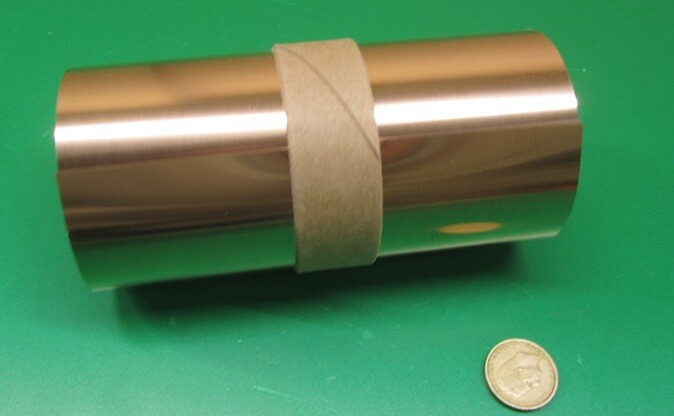 510 Bronze Shim .005″ (+/-0.0003″) x 6.0″ Wide x 50″ Length