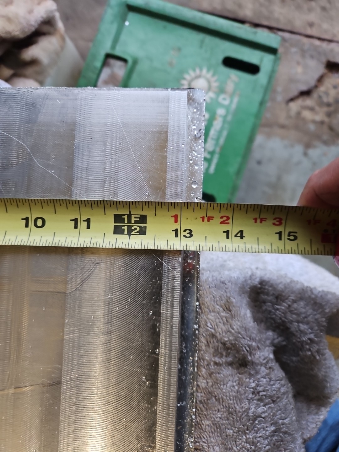 KAISER aluminum plate 6061-T651 3/4″ X 19″ X 13″ Made In USA