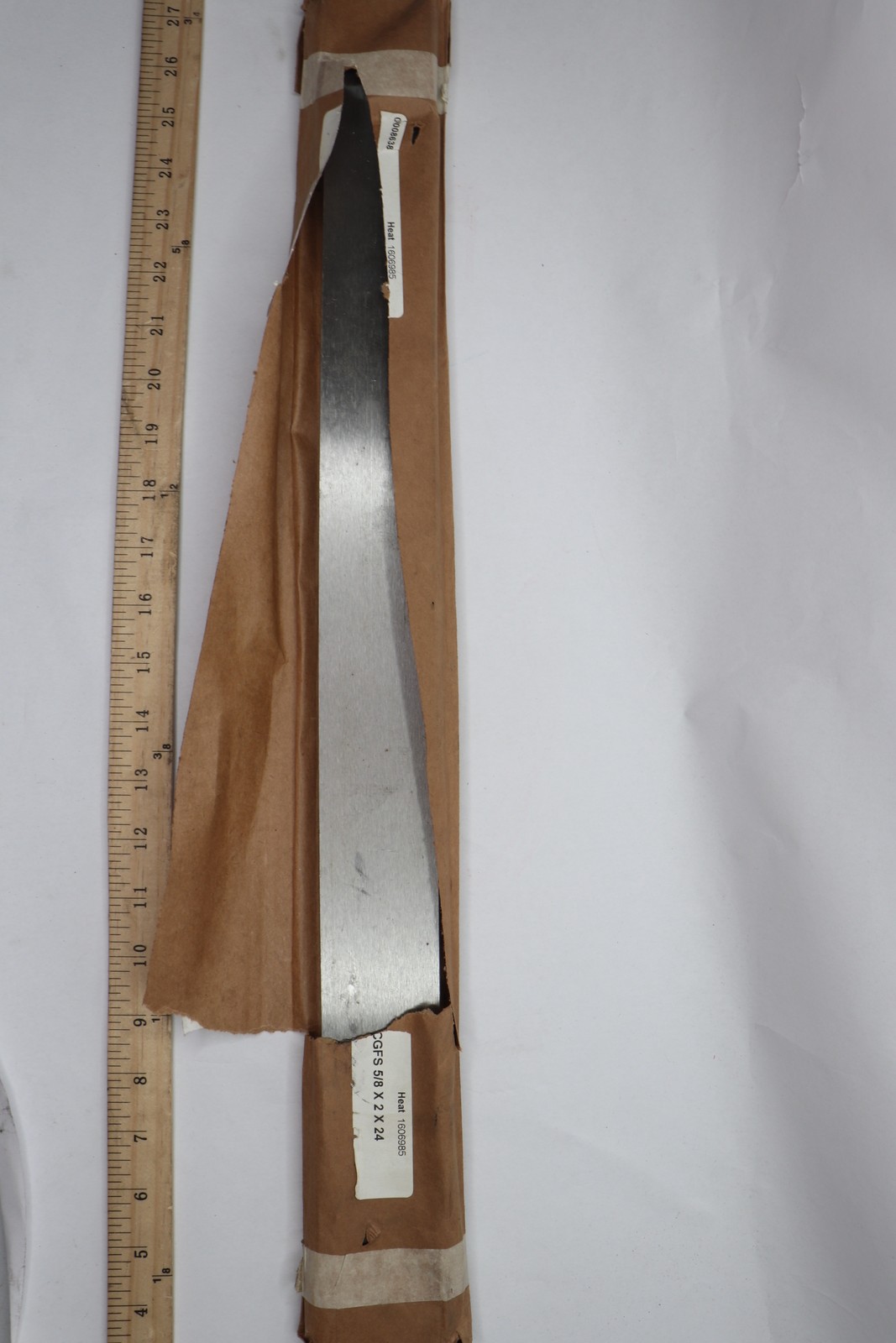 MSC Low Carbon Steel Flat Stock 24″ x 5″ x 5/8″ 06208508