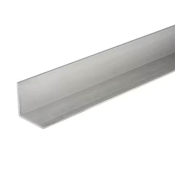 3/4 in. x 4 ft. – 1/16 in. Thick Aluminum Angle