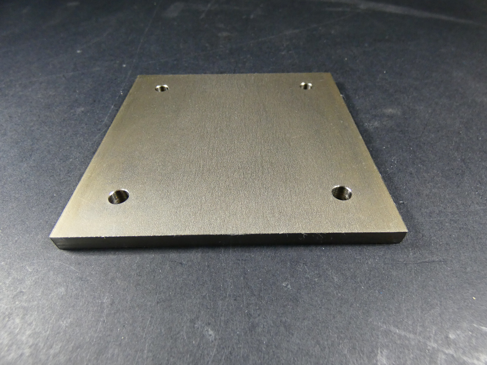 Stainless Steel – Plate / Anchor Plate | 100 x 100 x 6mm | 4 x Bore Ø 6mm