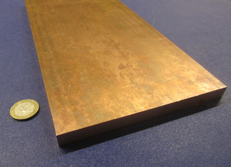 110 Copper Bar H02, 1/2″ Thick x 6.00″ Wide x 2 Ft Length