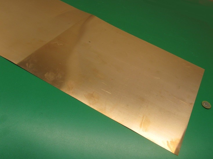 510 Phosphor Bronze Sheet .010″ (+/-.001″) Thick x 12.0″ Wide x 48.0″ Length
