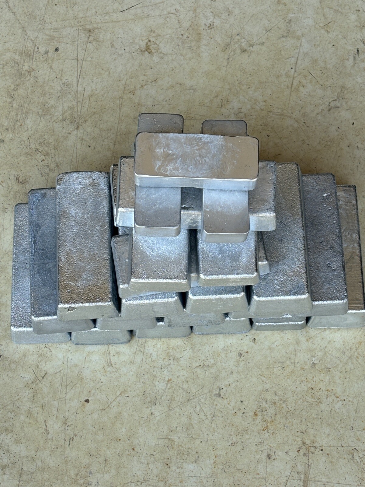 Zinc Minimum 10 Lbs. Use them for smelting, galvanizing, casting, anode, etc.