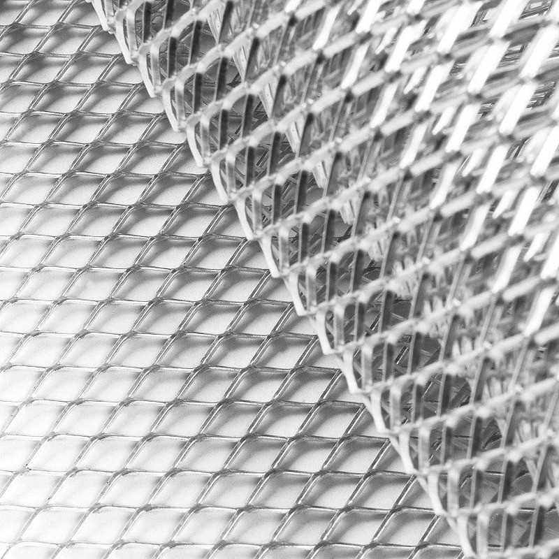 40×13″ Universal Car Grille Mesh Aluminum Rhombic Front Kidney Net Insert Bumper