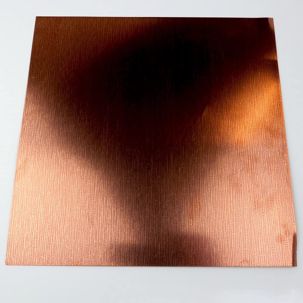110 Copper Sheet Unpolished (Mill) Finish H02 Temper ASTM B370 0.0162″