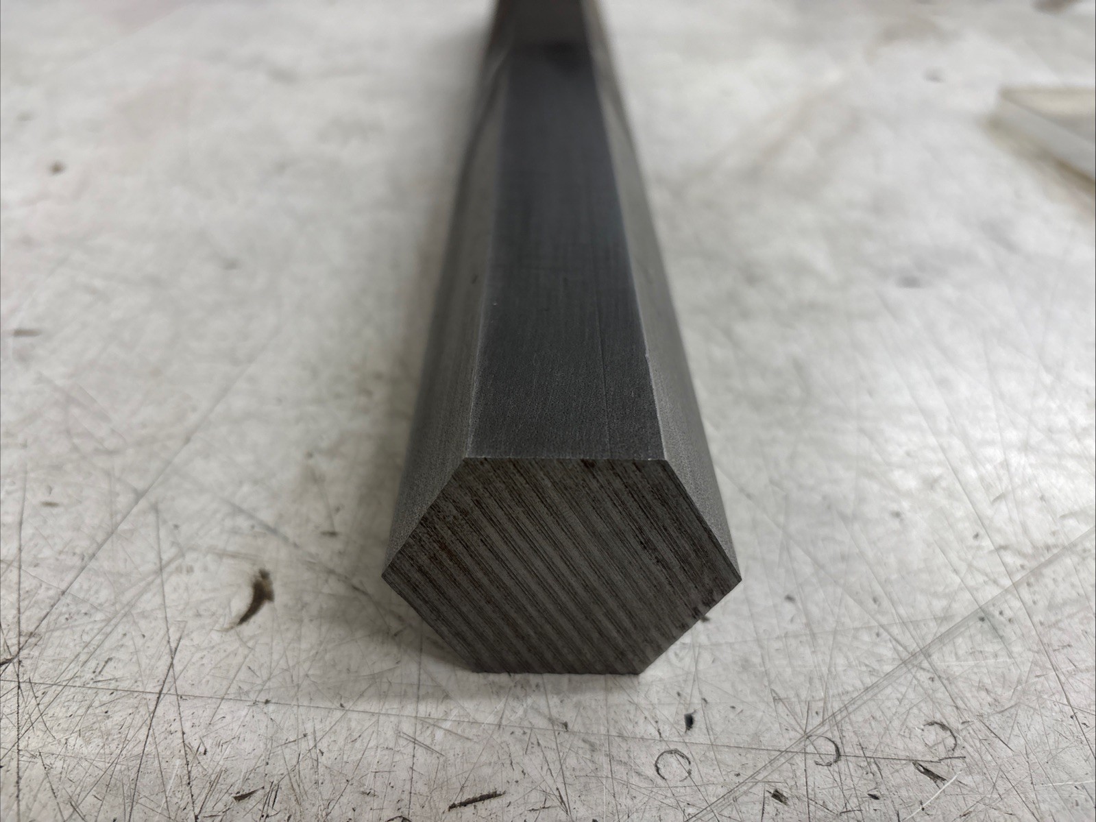 1018 Cold Rolled 1-7/8″ Diameter Hex Steel Bar 16″