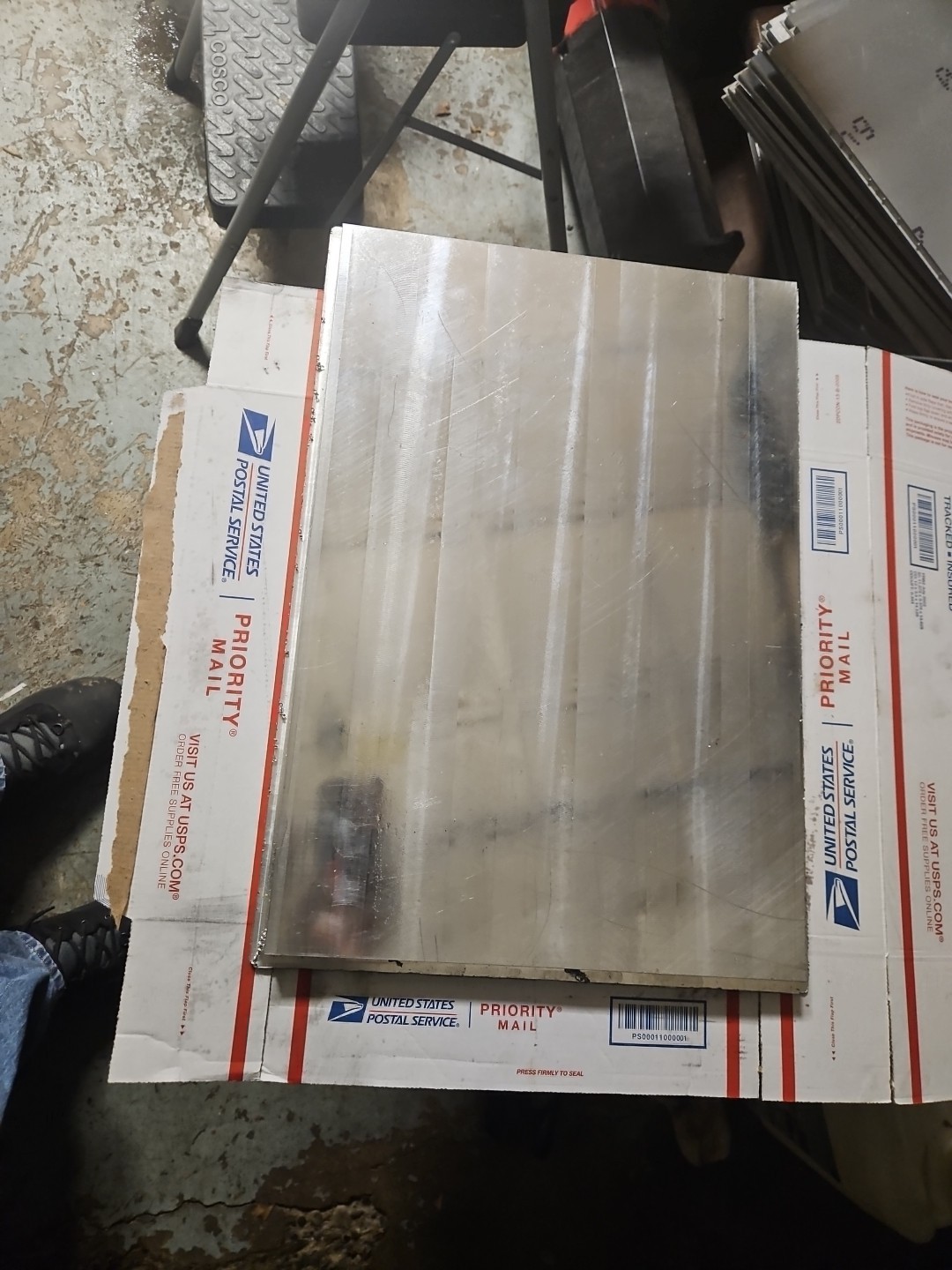 KAISER aluminum plate 6061-T651 3/4″ X 19″ X 13″” Made In USA