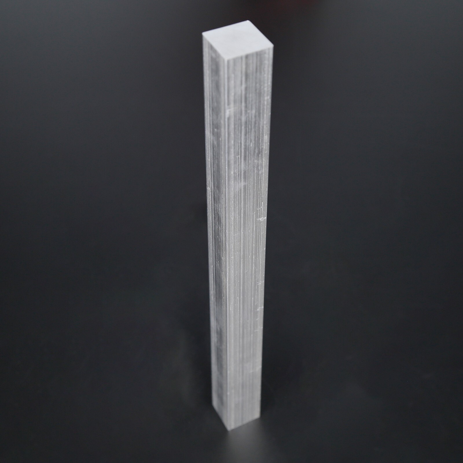 1pcs 6061 Aluminum Al Alloy Shiny Polished Plate Sheet 25mm * 25mm * 300mm