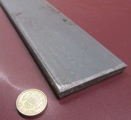 5160 Spring Steel (Knife, Blade) Bar .375″ (+/-.006″) Thick x 3″ Wide x 72″