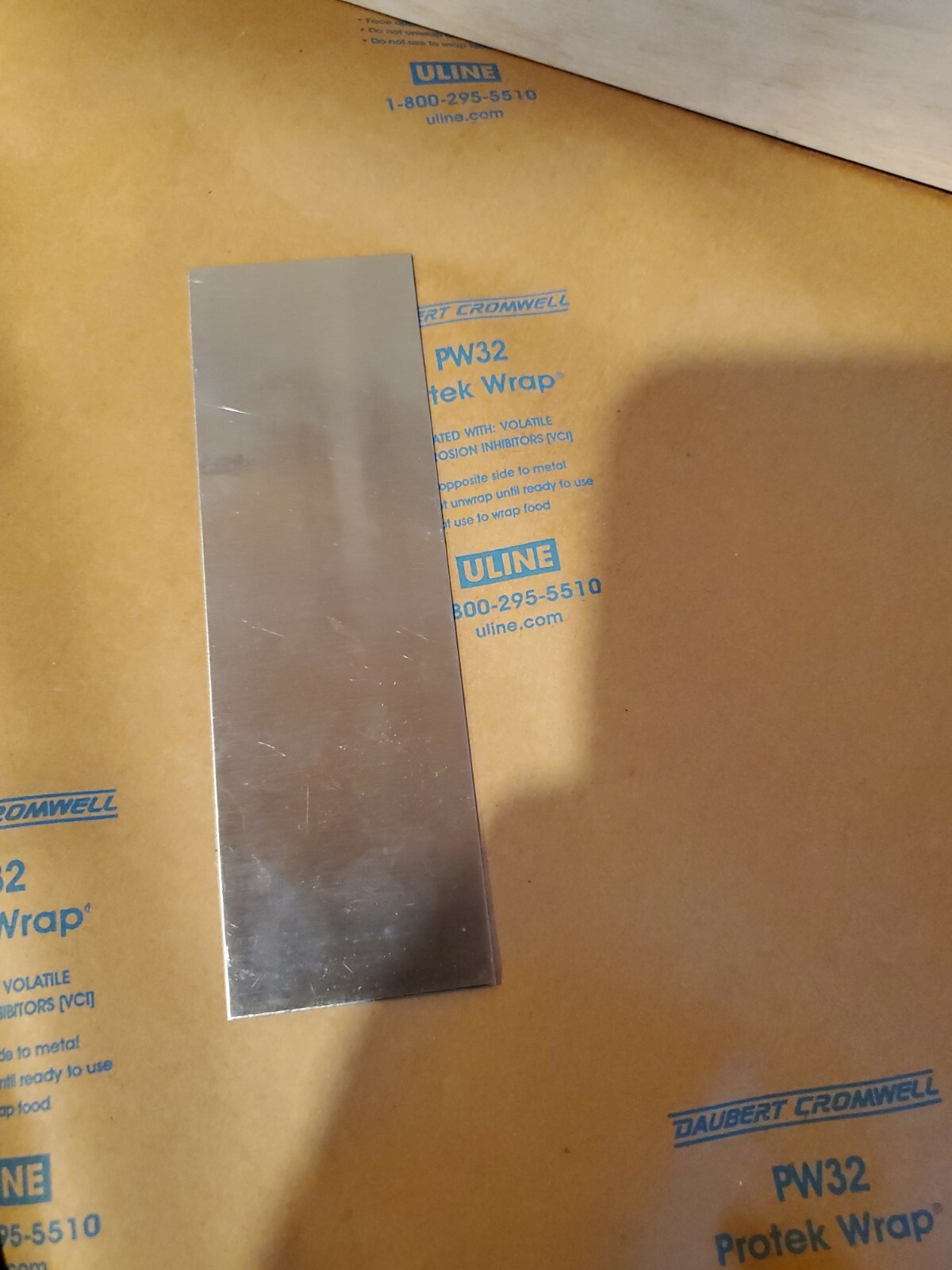 Stainless Steel shim stock 1.06″ X 0.015″ x 6″+ ONE PIECE PER LOT