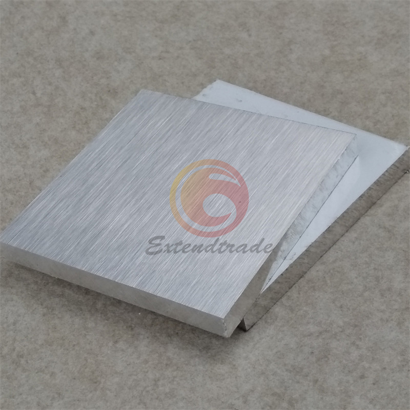 1PCS NEW 7075 Aluminum Al Alloy Shiny Sheet 3mm * 100mm * 100mm