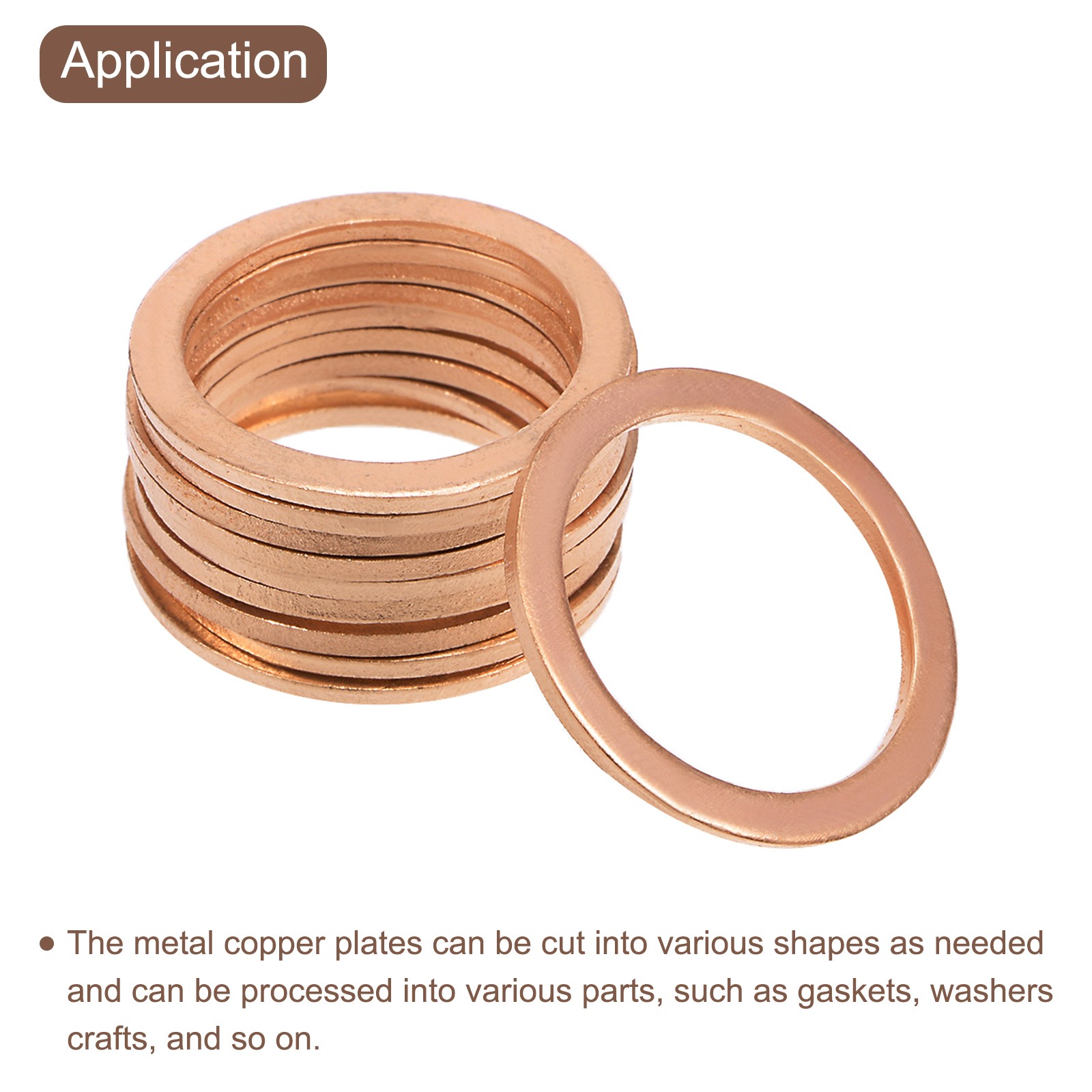 Pure Copper Sheet, 6″ x 4″ x 0.08″ 12 Gauge T2 Copper Metal Plate