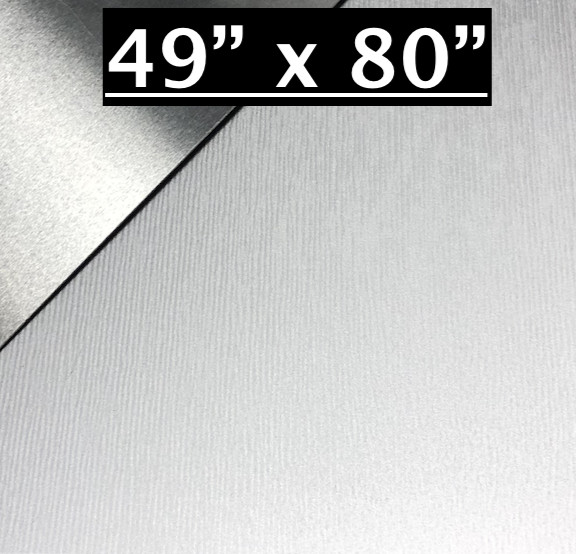 49″ x 80″ Silver Aluminum Sheet, Flat .030” Thick – Cargo Trailers Repair, Etc.