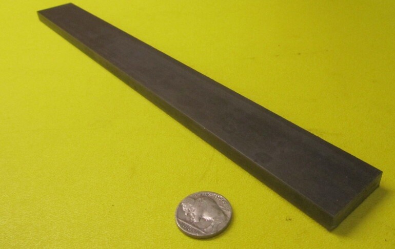 1018 Steel Bar, 5/16″ Thick x 1.0″ Wide x 12″ Length, 2 Pcs