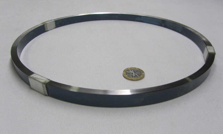 1095 Hard Blue Tempered Spring Steel Shim .012″ Thick x .500″ Wide x 300″ Long