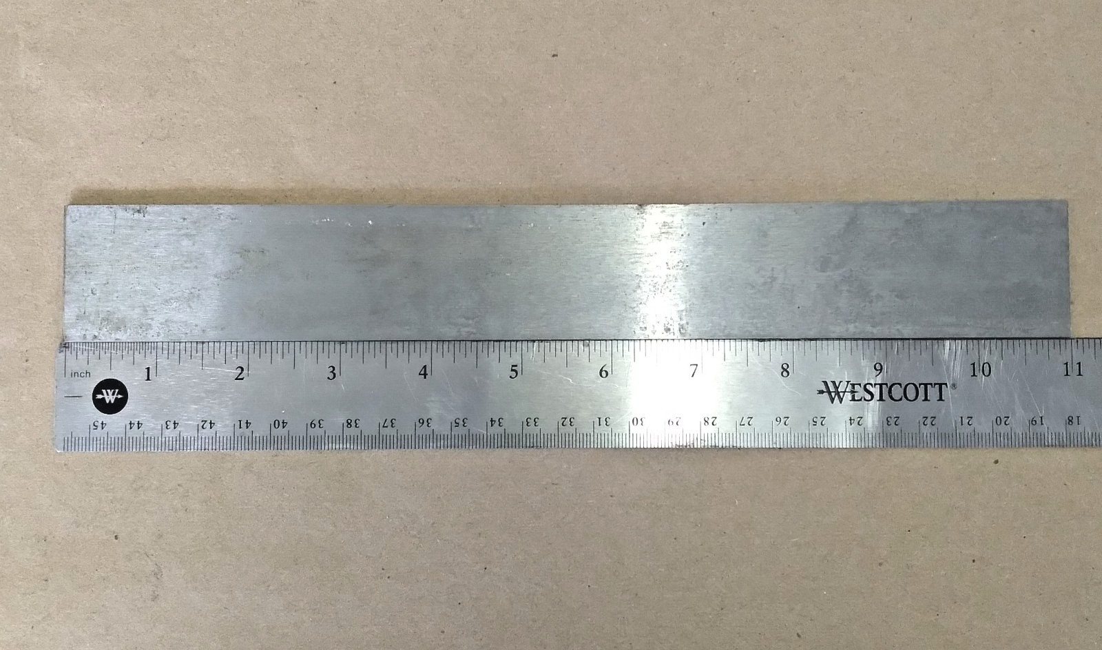 TOOL STEEL SHEET 3/32″ FLAT GROUND STEEL, LOT OF 2 VARIOUS LENGTH & WIDTH