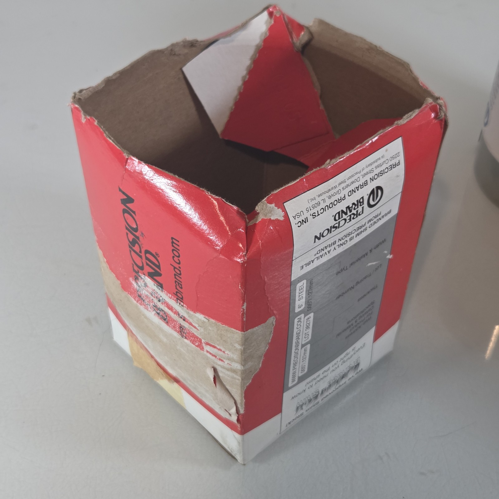 Precision Brand Stainless Steel Shim 6″ X 50″, .015 Guage