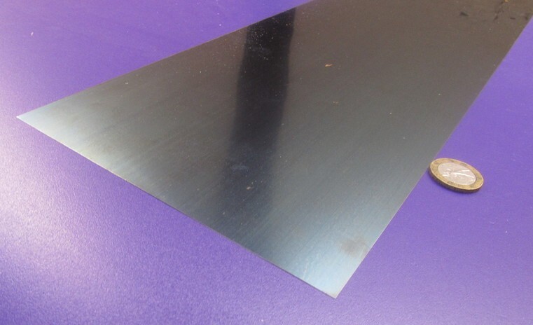 1095 Full Hard Spring Steel Shim 0.005″ Thick x 6.0″ Width x 24″ Length