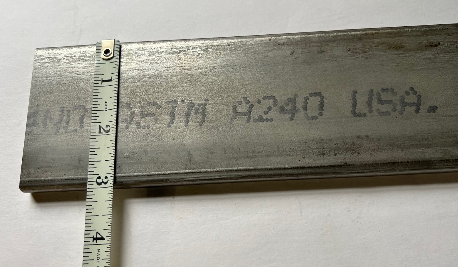 3/8″ x 3″ x 12″ 304 Stainless Steel Flat Bar, USA, New, Free Delivery