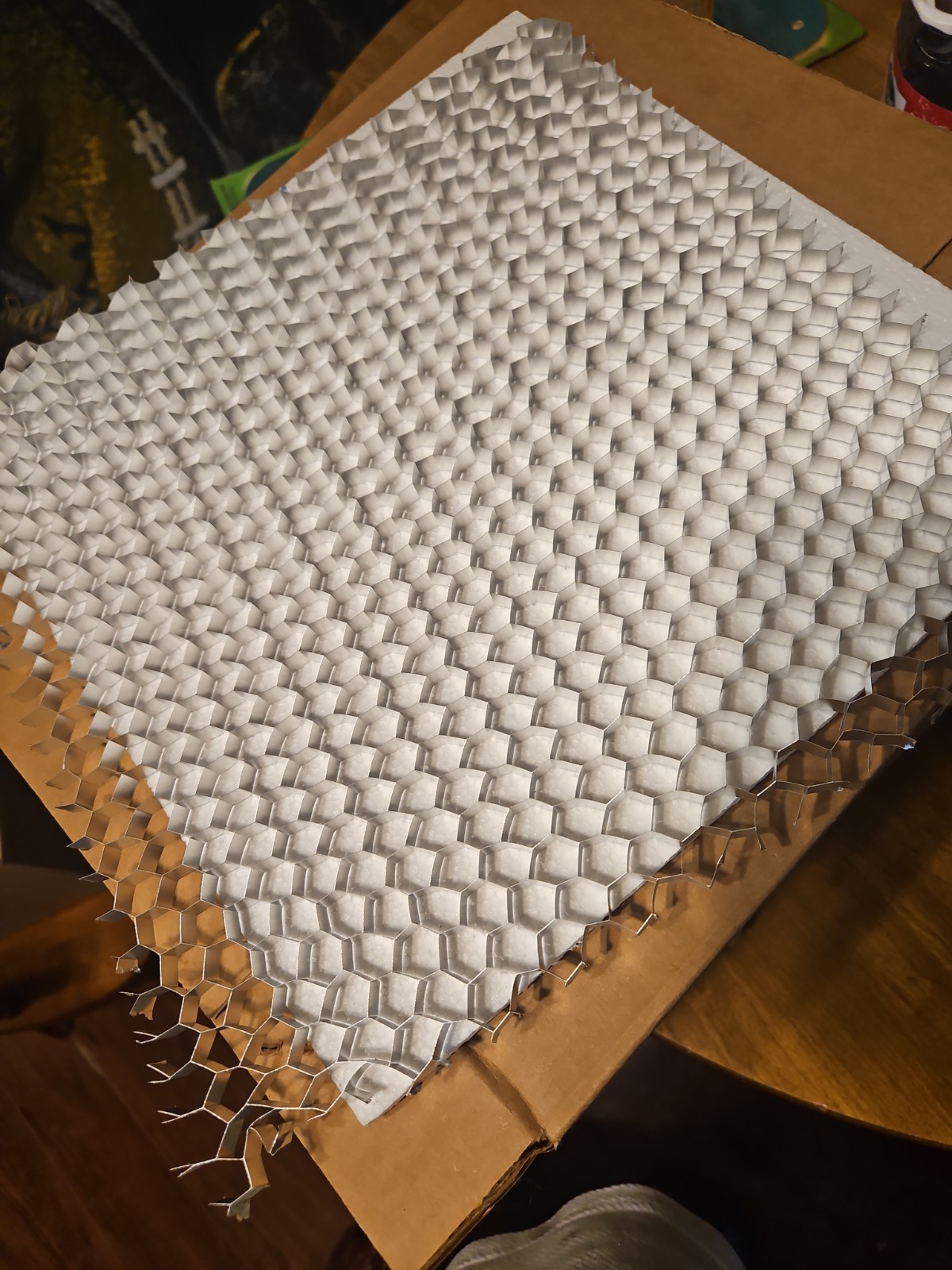Plascore Polypropylene Honeycomb Core Panel 12×12 x 1/4” NEW Lightweight…