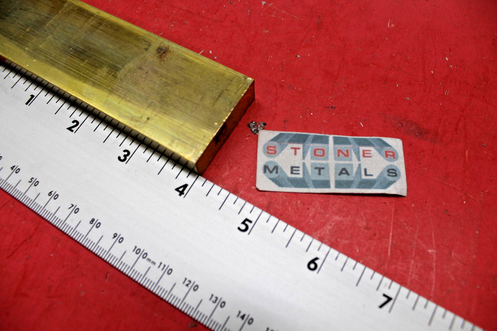 1/2″ x 1-1/2″ C360 BRASS FLAT BAR 4″ long Solid .500″ Mill Stock H02