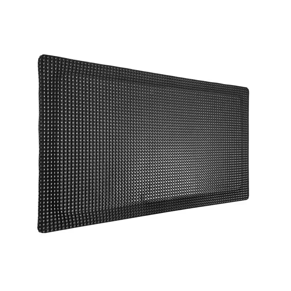 Reflex Satin Black Domed Surface 24 In. X 72 In., 5/8 In. Thick, Indoor/Outdoor