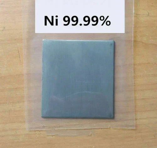 Pure Nickel Metal Thin Sheet Plate 1mm x 100mm x 100mm Electroplating Anode