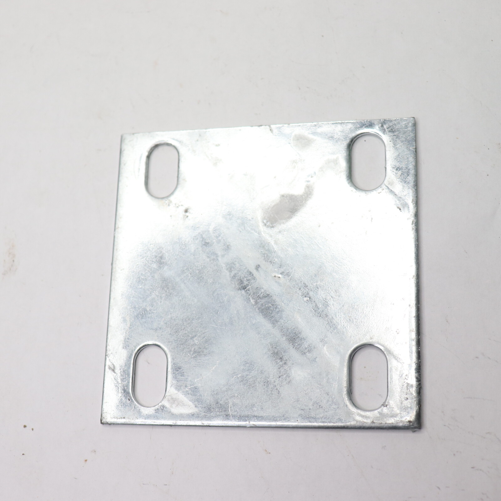 Multinautic Back Plate Silver Galvanized Steel 5″ x 5″ x 0.12″