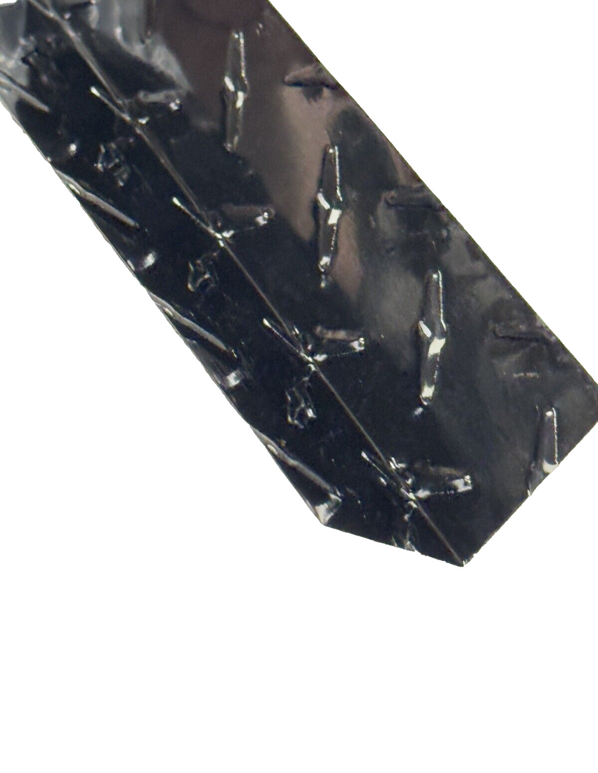 BLACK 1.5″ x 1.5″ x 48″ Aluminum Diamond Plate INSIDE Corner Guard .045″ Thick