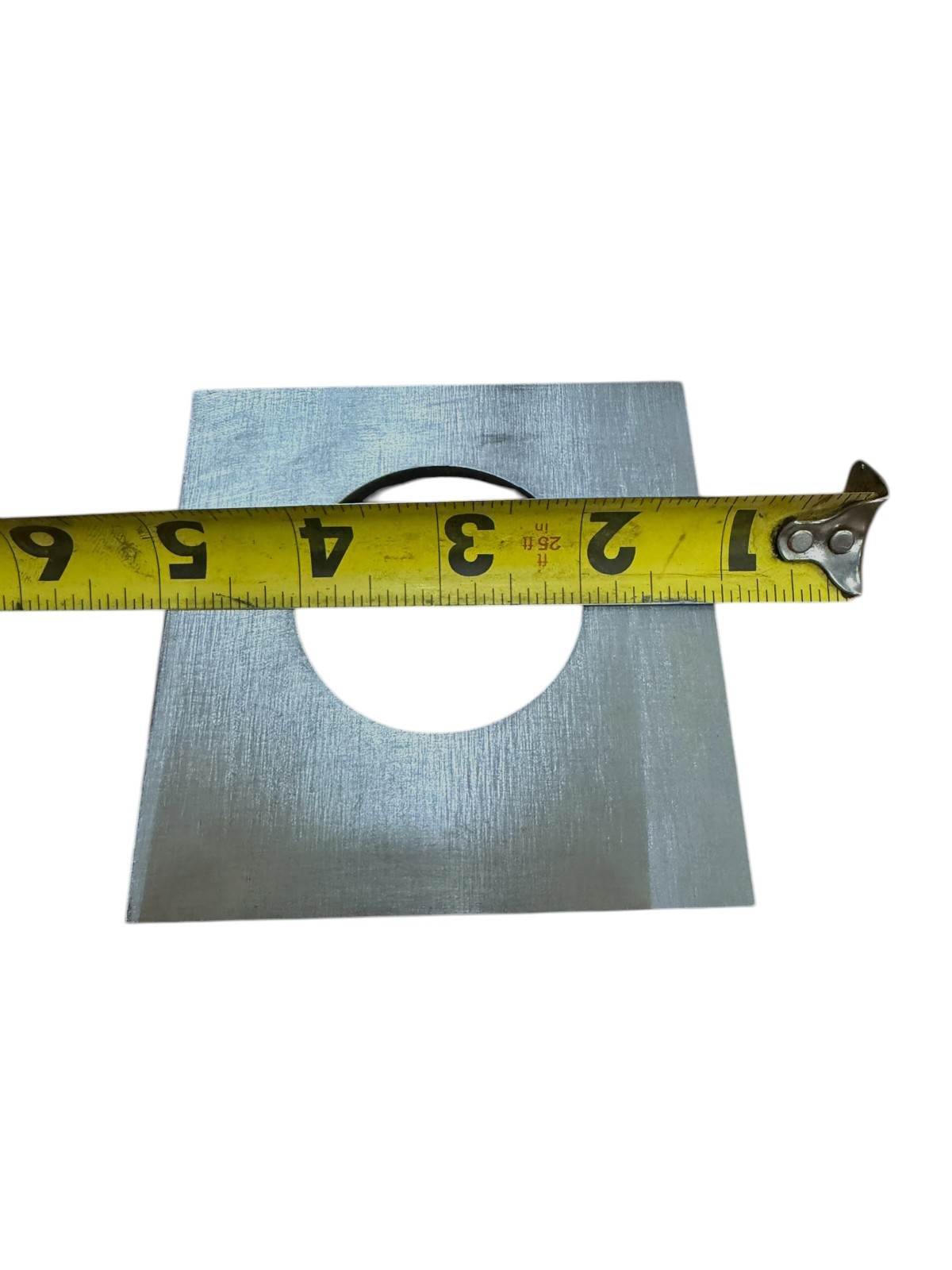 (4) 4″x4″ Plates with 2in Offset Hole 3/8 Plate