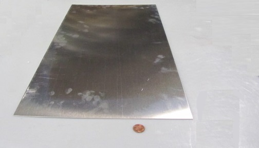 2024 Aluminum Sheet, T3, .032″ (1/32″) Thick x 12.0″ Width x 24.0″ Length