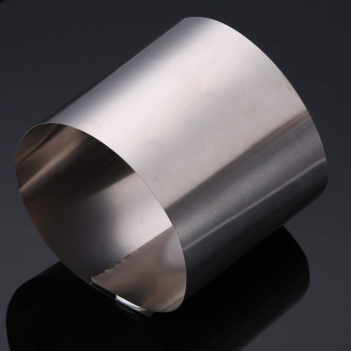 US Stock 0.5mm ±10% x 200mm x 300mm Titanium Foil Plate Sheet TA2 99% Purity