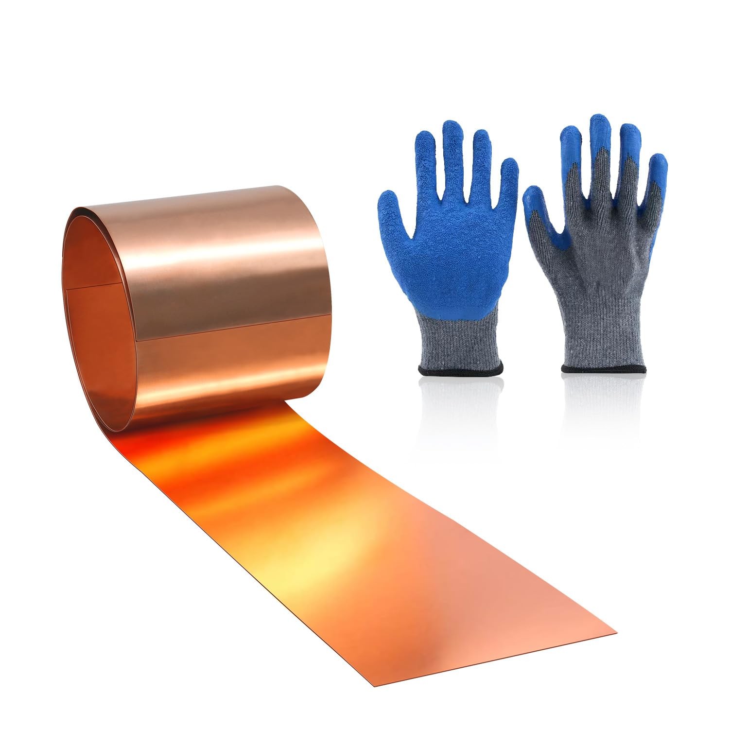 Uxney Copper Sheet Roll, 3500x100x0.1mm Flashing