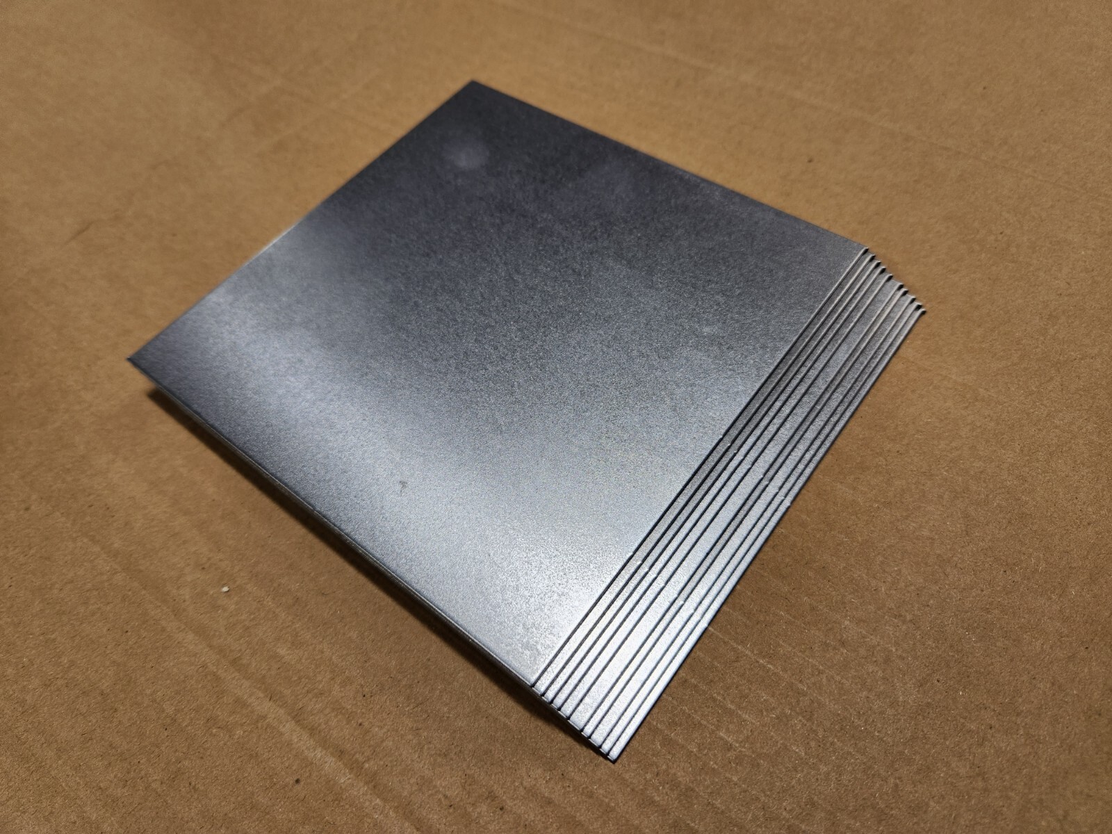 Cold Rolled Steel plate .060THK. 6″ x 6″ (10 pcs)