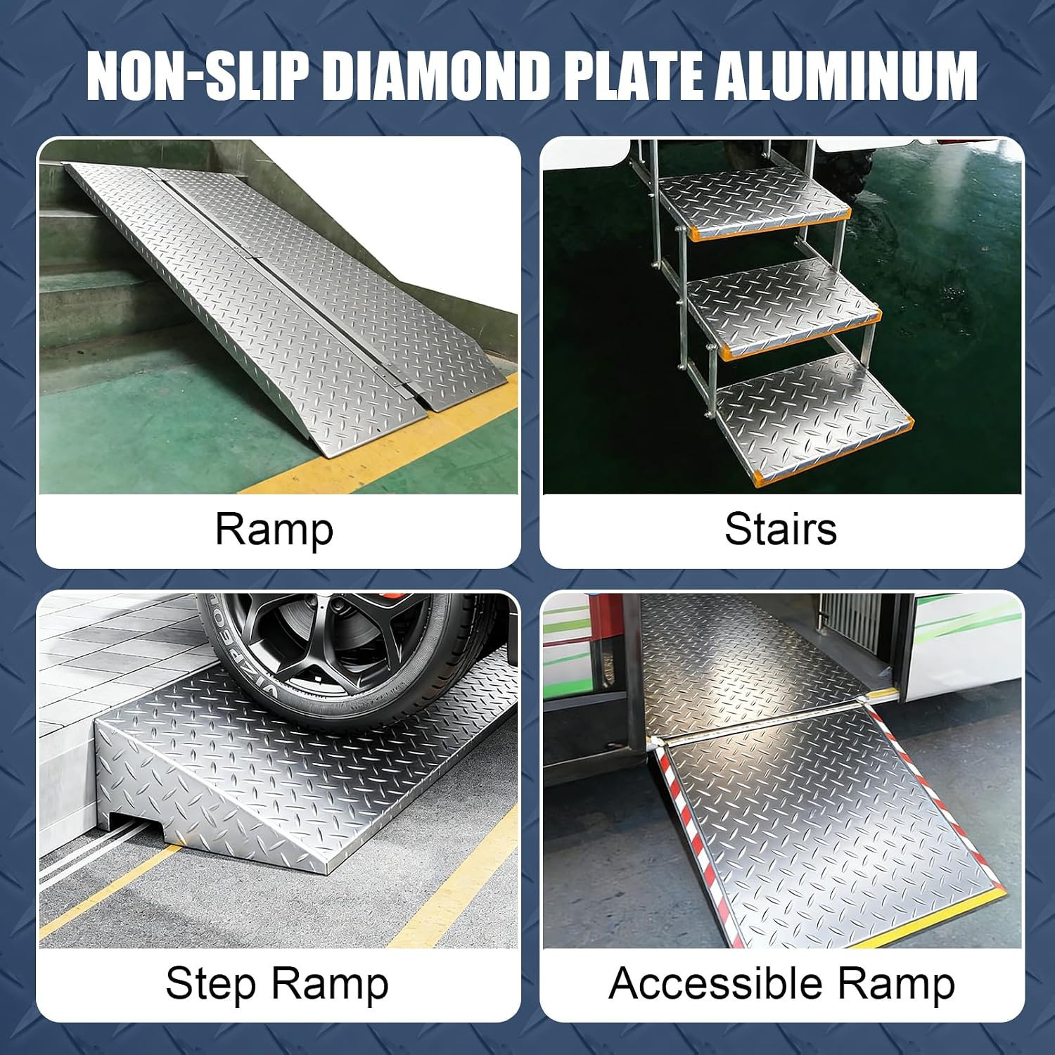 Diamond Plate Aluminum Sheet 48″X96″ for Wall Covering, Cargo Trailer | Aluminum