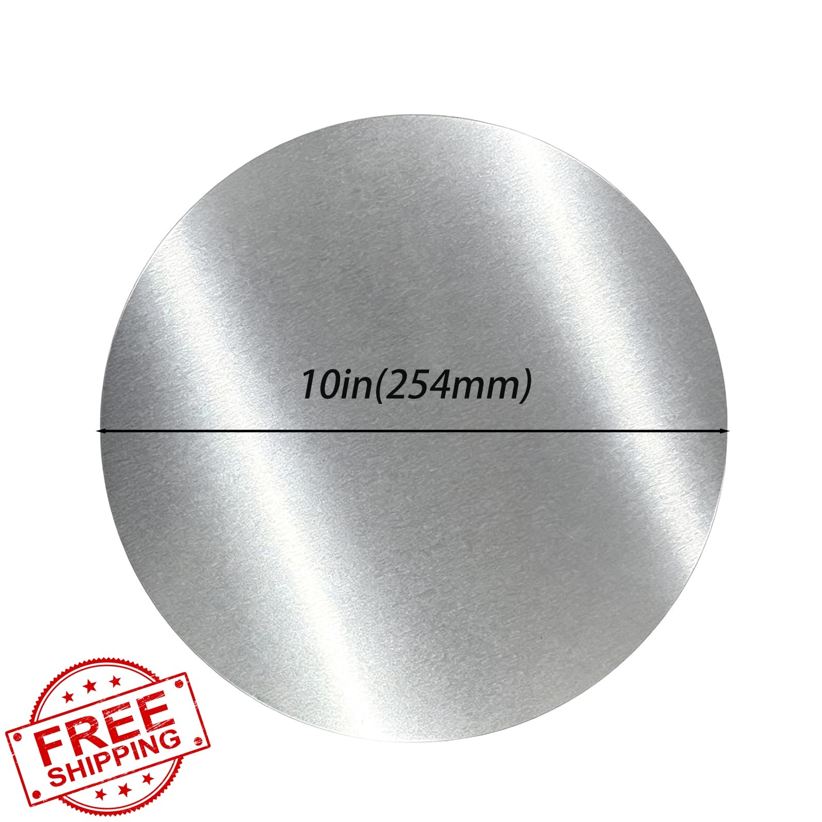 10″ 1.5mm 5052 Aluminum Round Disc Smooth Burr Free Aluminum Flat Plate | Goo…