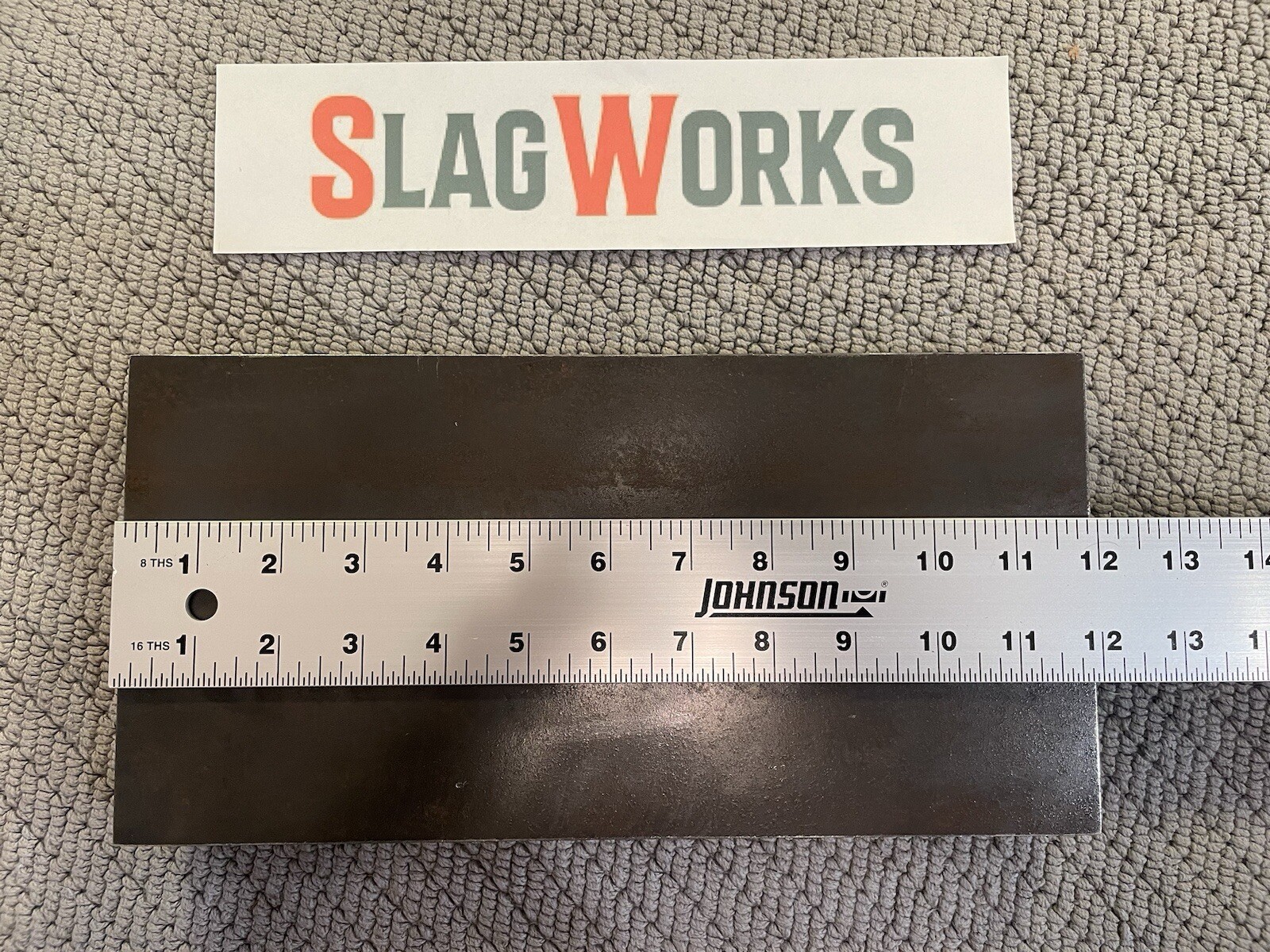 3/8x6x12 inch steel plate 6”x12” A36 Hot Roll Flat .375″ Thick