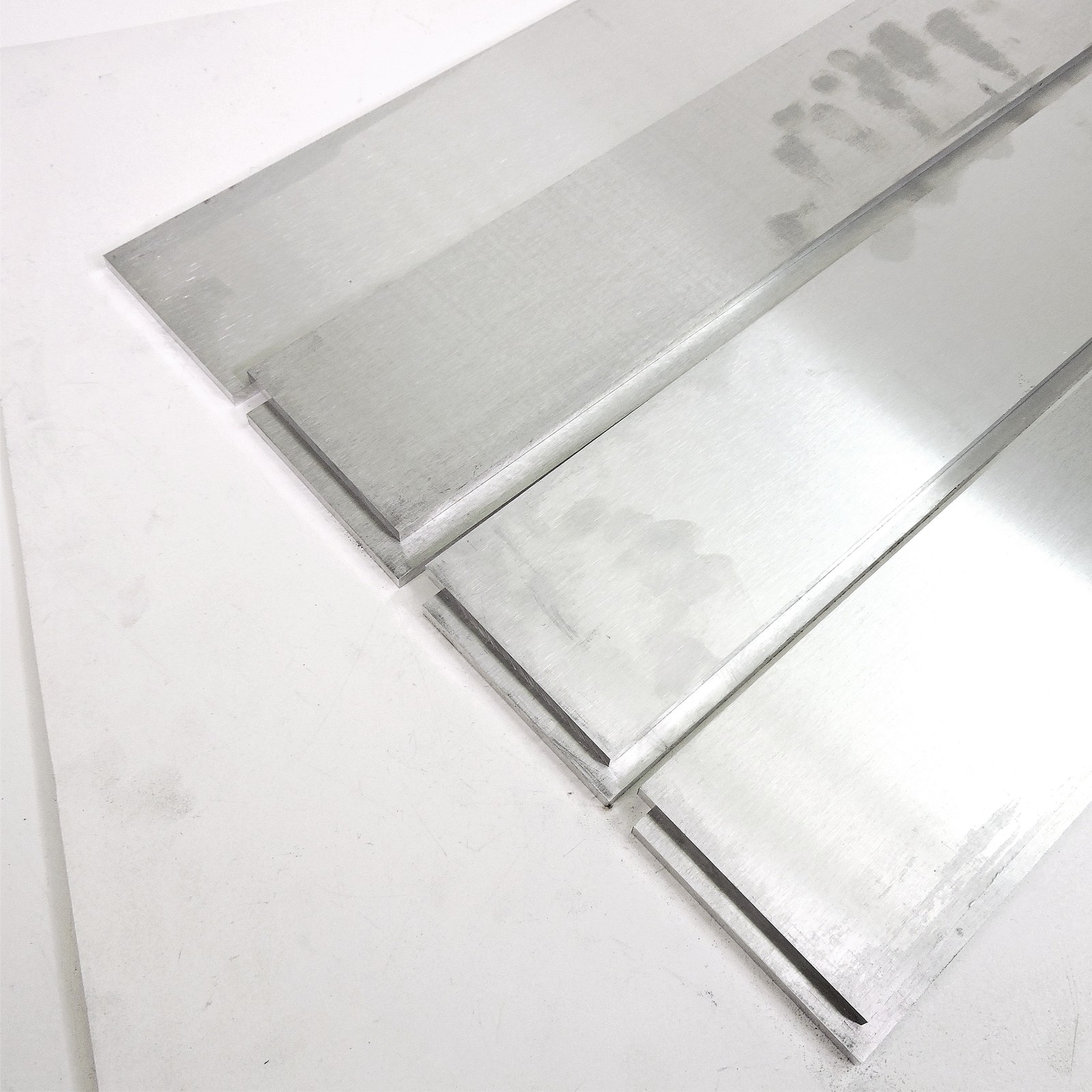 .375″ thick 3/8 Aluminum 6061 PLATE 2.25″ x 12.75″ Long QTY 7 sku 206625