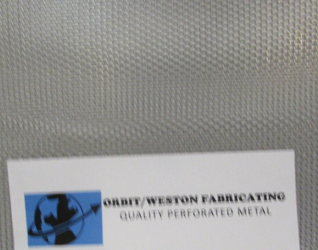 5/32″ HOLES–18 GAUGE– 304 STAINLESS STEEL PERFORATED SHEET –11″ x 12″