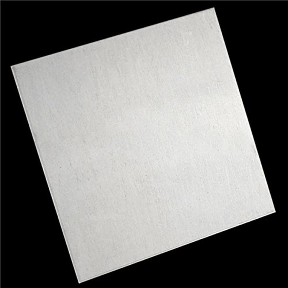 100x100mm 1mm Thickness Titanium Alloy Plate Sheet TA2/GR2 Titanium Sheet