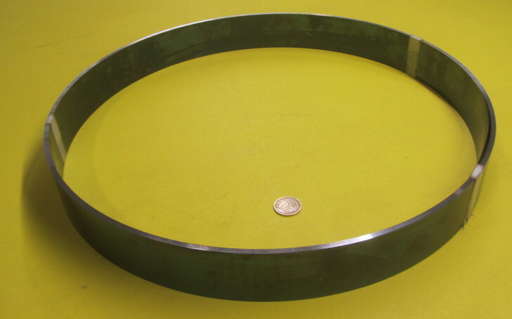 1095 Hard Blue Tempered Spring Steel Shim .025″ Thick x 2.00″ Wide x 600″ Long