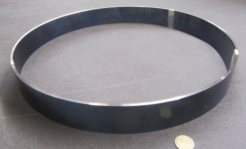 1095 Hard Blue Tempered Spring Steel Shim .025″ Thick x 2.00″ Wide x 600″ Long