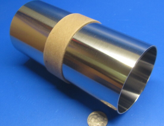 301 Stainless Steel Sheet Shim, .010″ (+/-.0007″) x 6.0 x 20 Foot Length