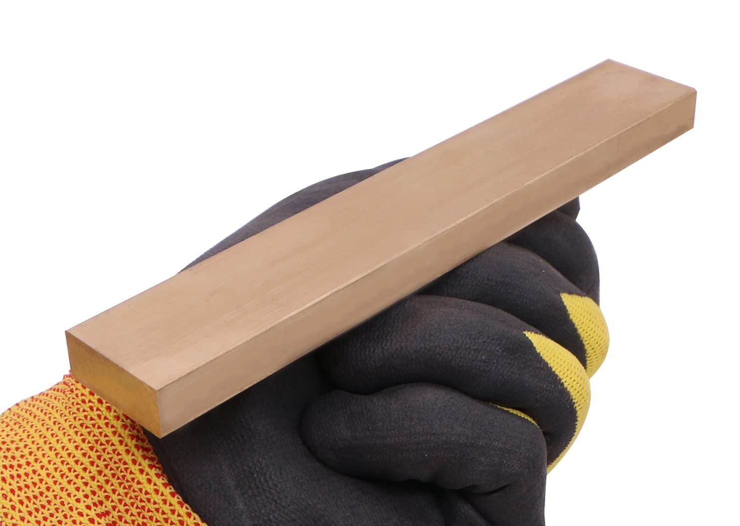 3/8 x 1 Inch C360 Brass Flat Bar 6 Inch Long Solid .4 Mill Stock Plate Solid