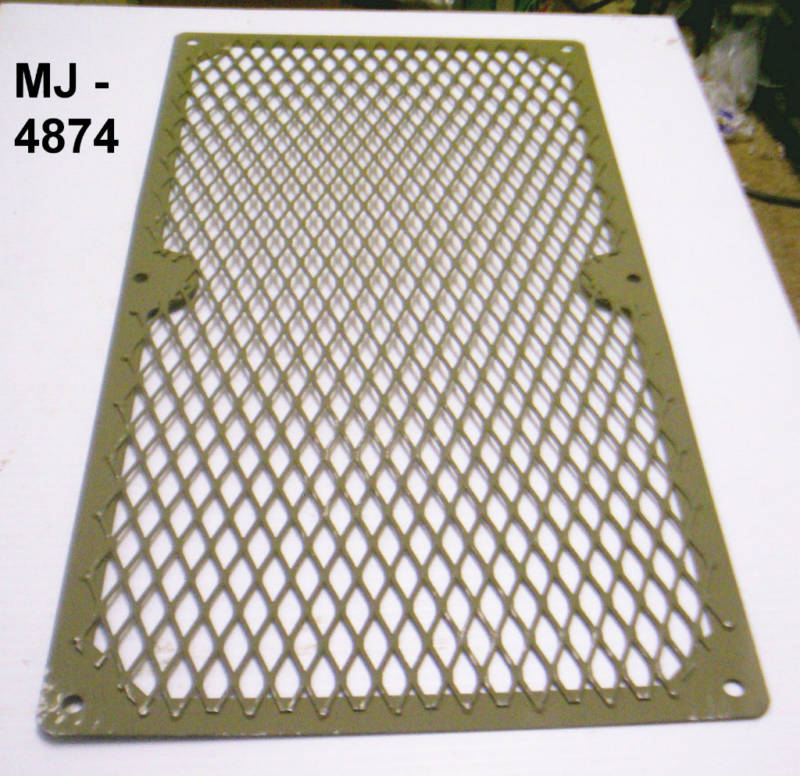 Diesel Engine Guard / Expanded Wire Mesh / Screen – P/N: 12344314 (NOS)