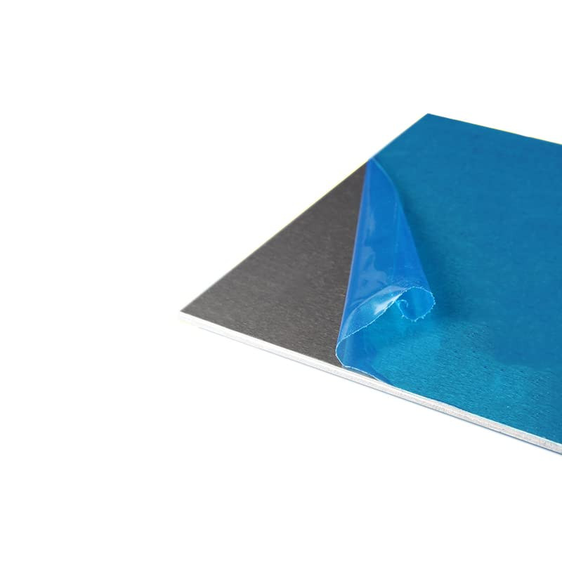 304 Stainless Steel Sheet, Metal Sheet for Crafting, Brushed Finish Flat Sheets